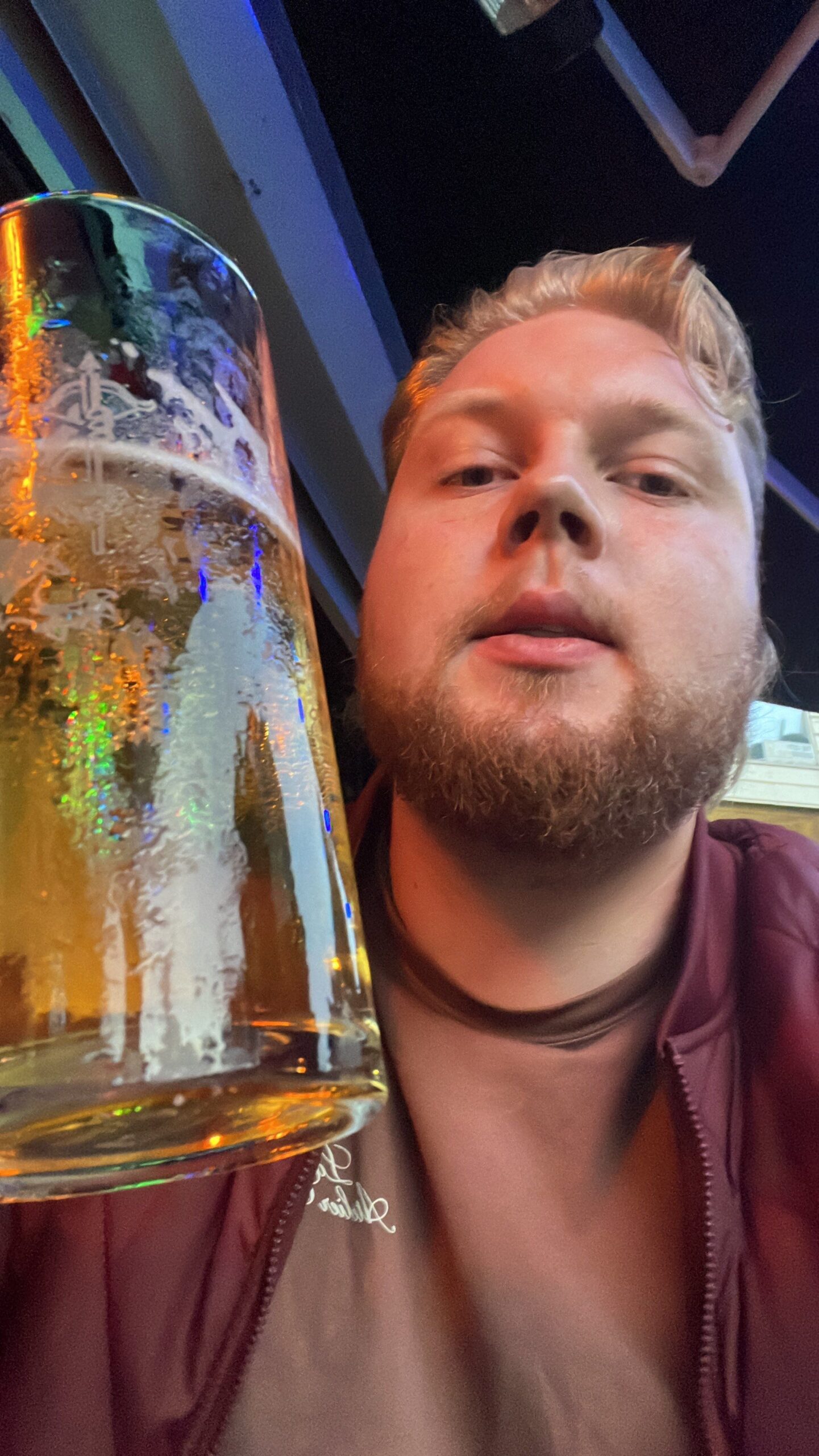 Linus looking happy and helpful